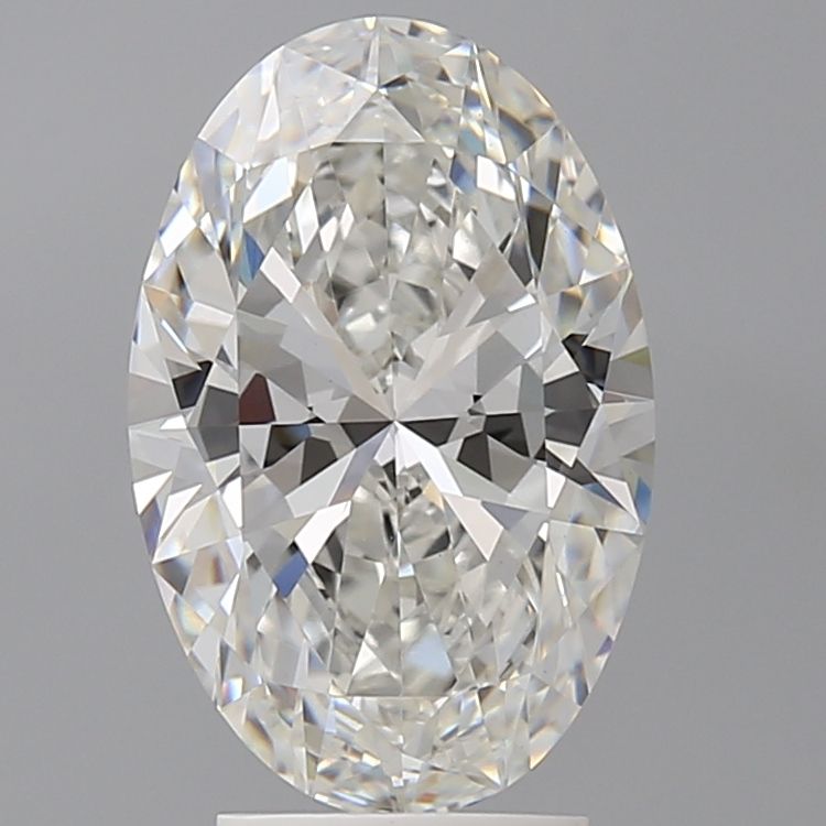 3.51 ct. oval Lab Grown Diamond front image