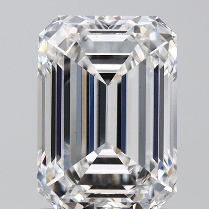 1.56 ct. emerald Lab Grown Diamond front image