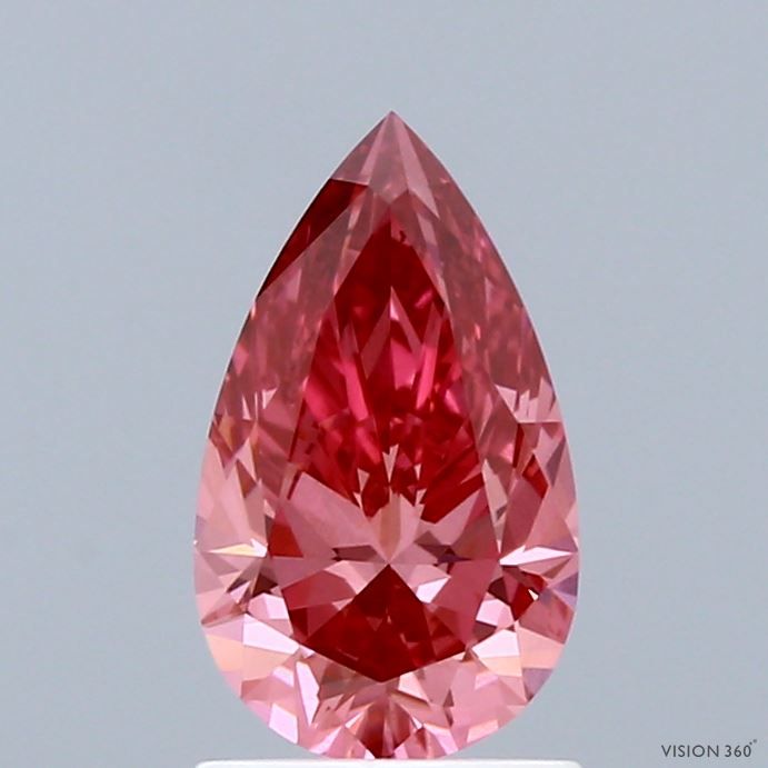 1.01 CT Fancy Vivid Pink PEAR