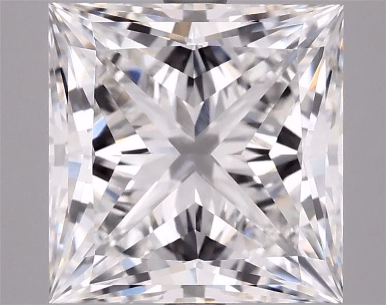 4.02 ct. princess Lab Grown Diamond front image