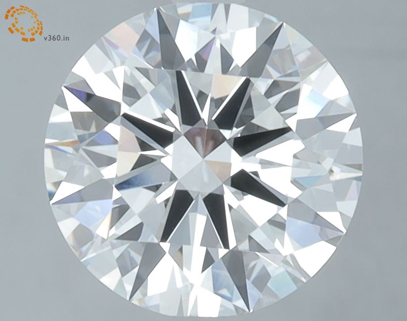 2.54 ct. round Lab Grown Diamond front image