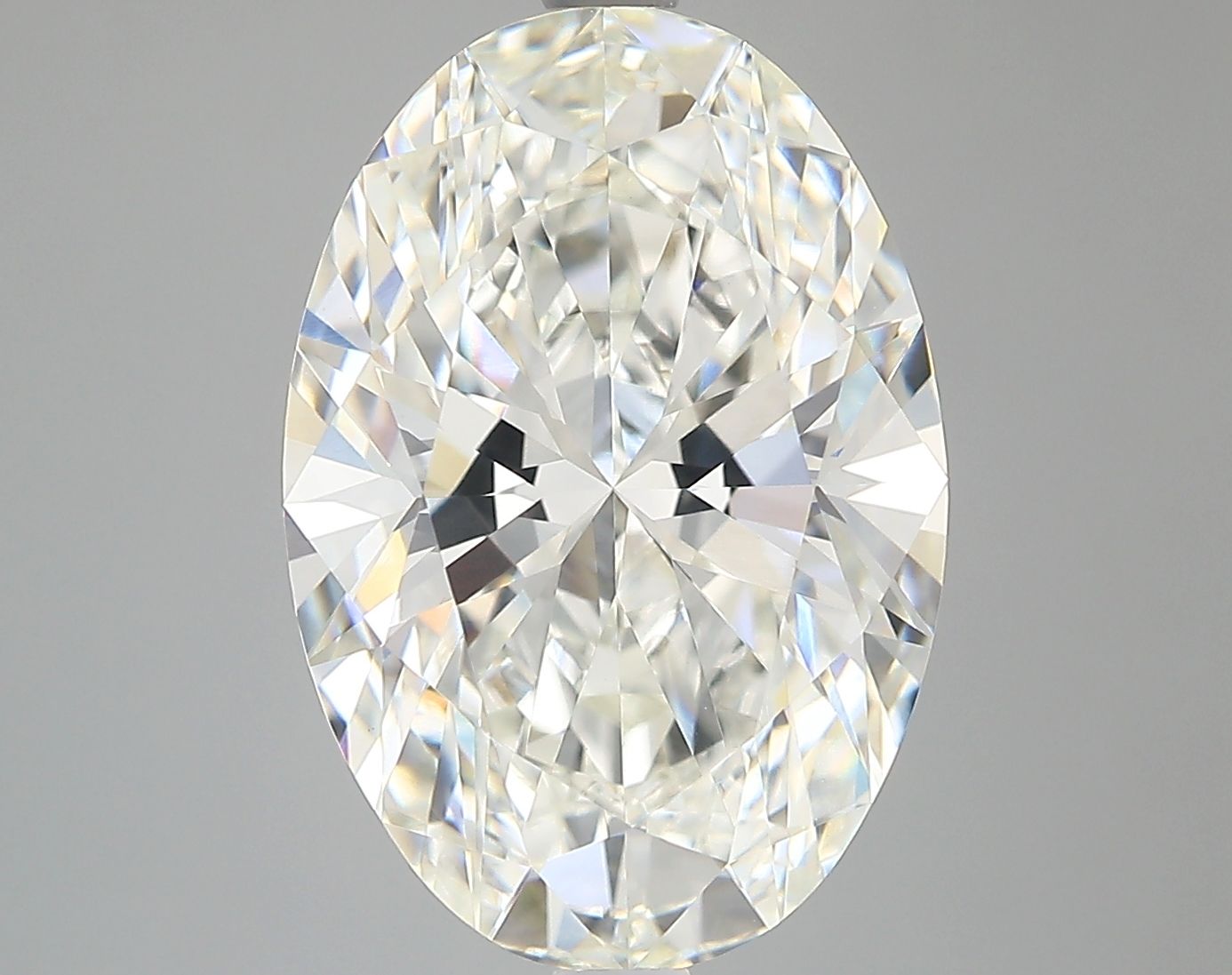 5.13 ct. oval Lab Grown Diamond front image