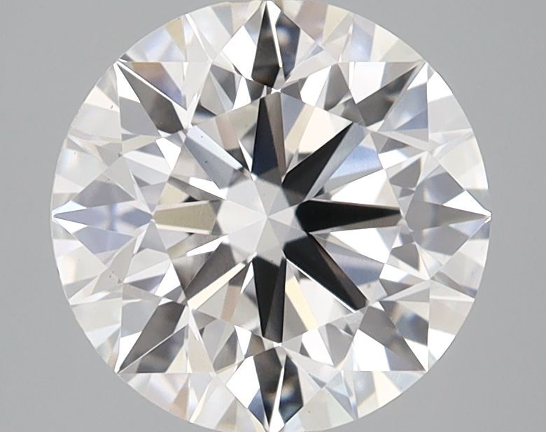 Diamant Rond 2.57 ct - Couleur D - Pureté VS2