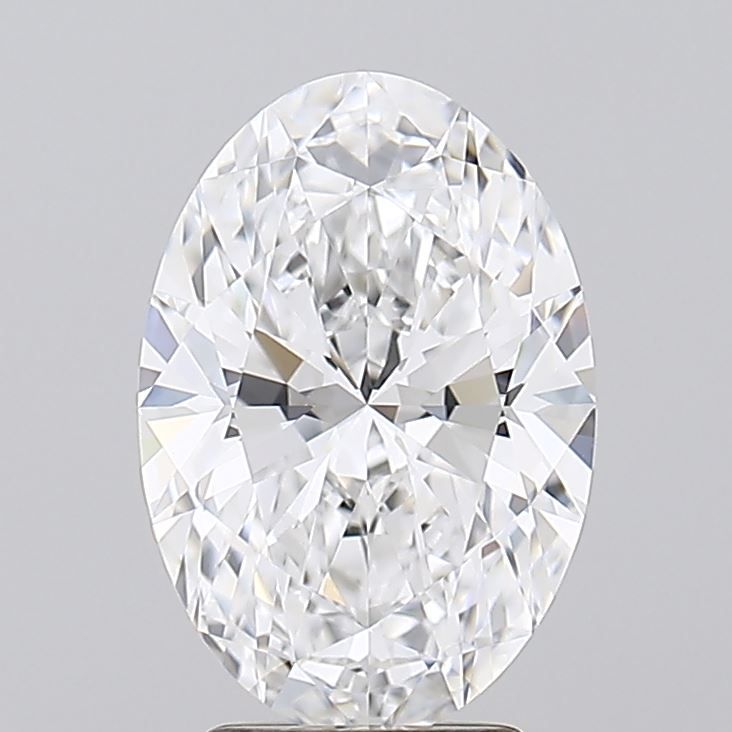 3.31 ct. oval Lab Grown Diamond front image