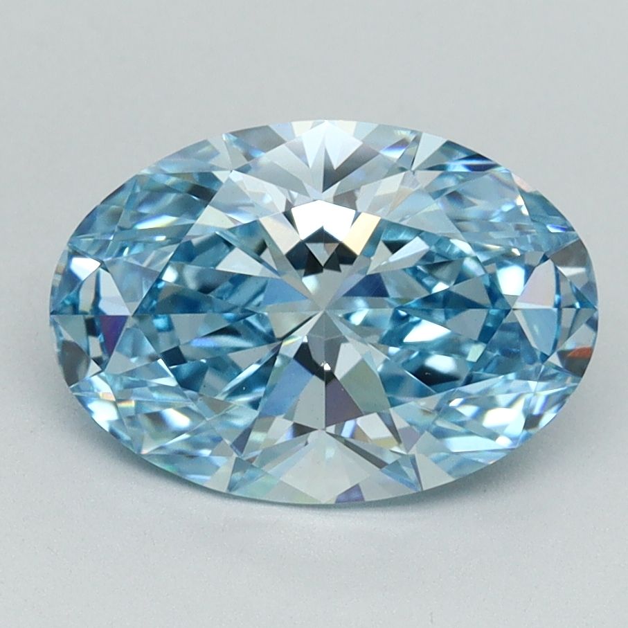 2.25 ct. oval Lab Grown Diamond front image