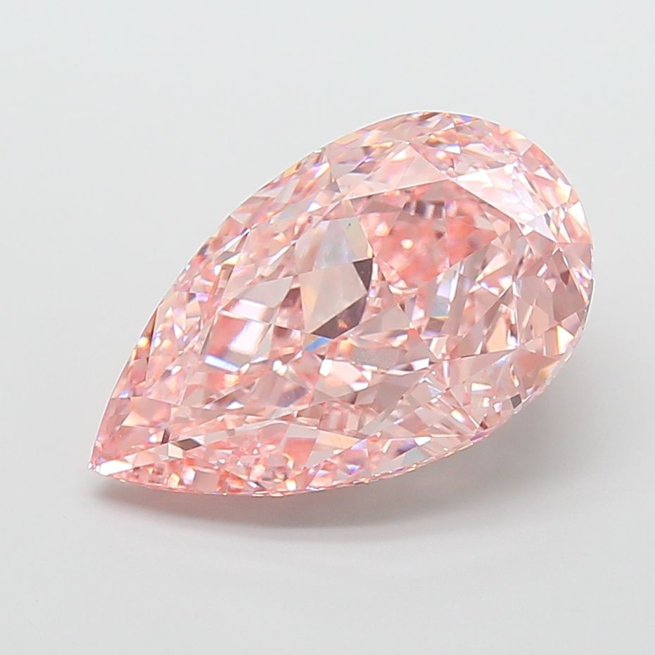 15.77 ct. pear Lab Grown Diamond front image