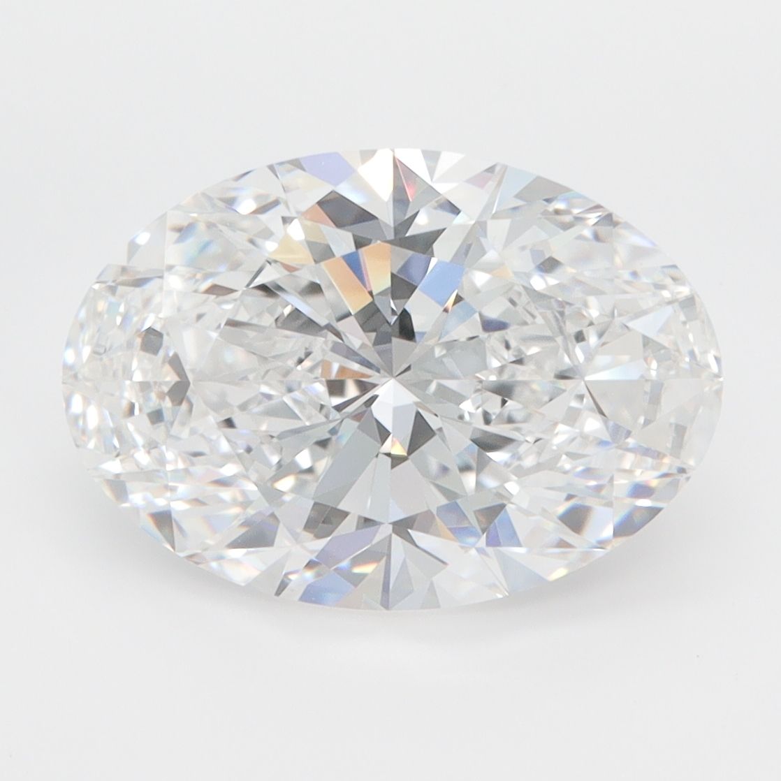 4.26 ct. oval Lab Grown Diamond front image