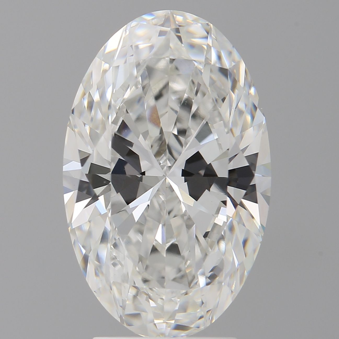 4.03 ct. oval Lab Grown Diamond front image