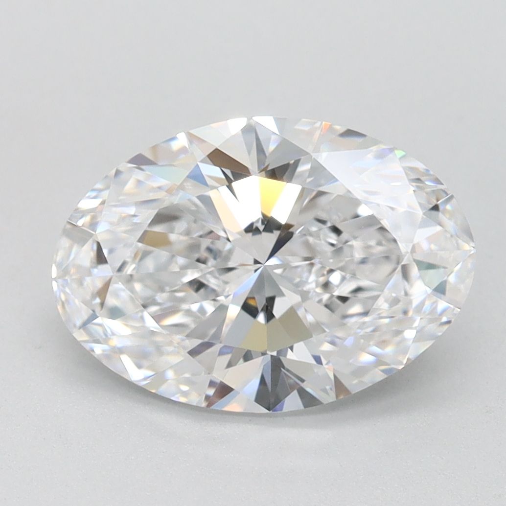 2.01 ct. oval Lab Grown Diamond front image