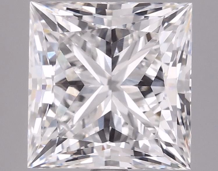 4.01 ct. princess Lab Grown Diamond front image