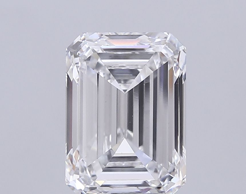 7.02 ct. emerald Lab Grown Diamond front image