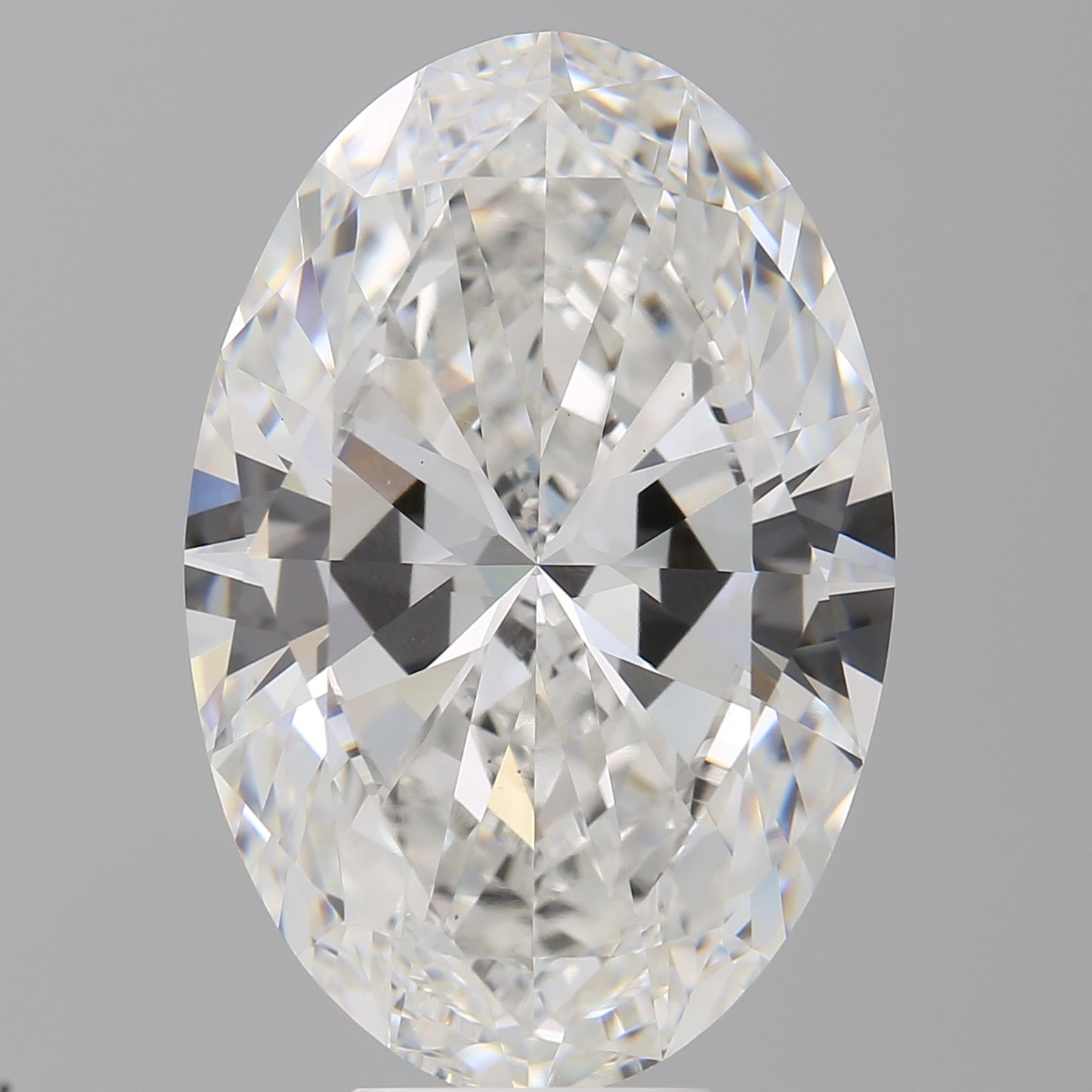 8.99 ct. oval Lab Grown Diamond front image