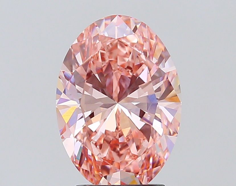 3.02 ct. oval Lab Grown Diamond front image