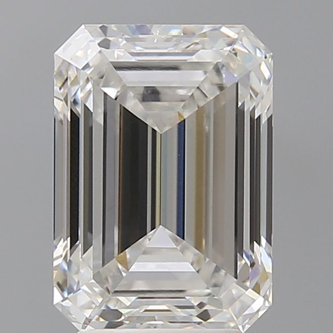 4.08 ct. emerald Lab Grown Diamond front image
