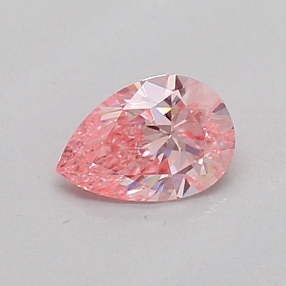 0.18 CT Fancy Vivid Pink PEAR