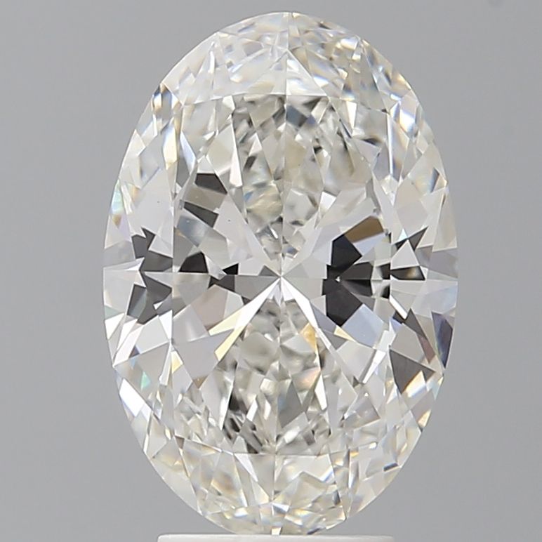 4.10 ct. oval Lab Grown Diamond front image