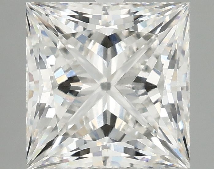 3.09 ct. princess Lab Grown Diamond front image