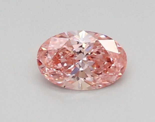 0.26 CT Fancy Vivid Pink OVAL