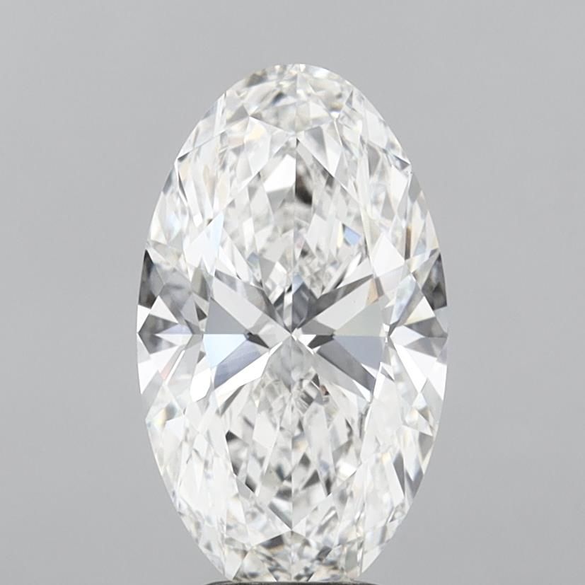 5.06 ct. oval Lab Grown Diamond front image