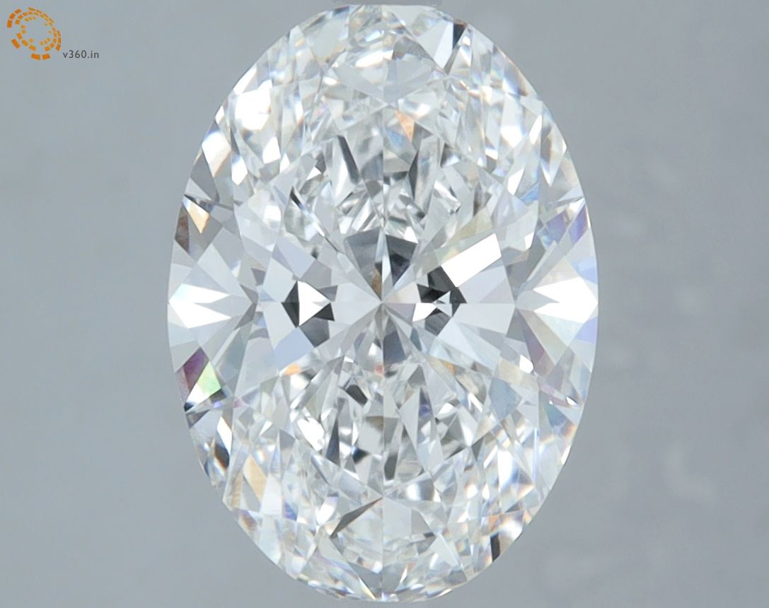 3.18 ct. oval Lab Grown Diamond front image