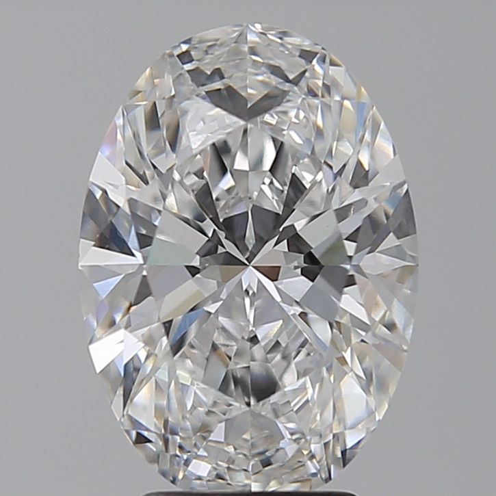 3.79 ct. oval Lab Grown Diamond front image