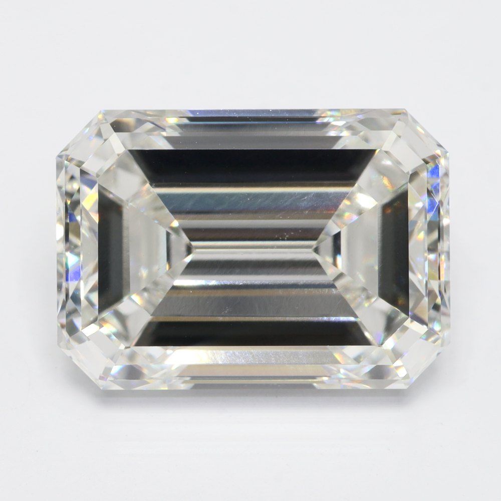 6.79 ct. emerald Lab Grown Diamond front image