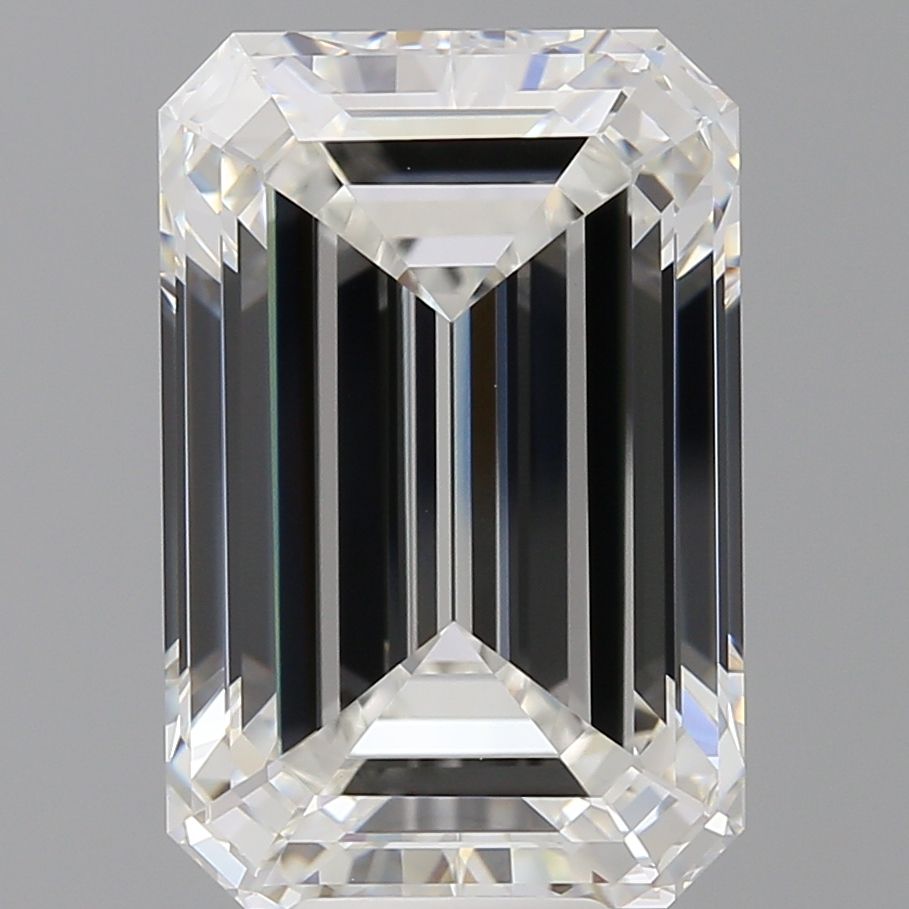 11.09 ct. emerald Lab Grown Diamond front image