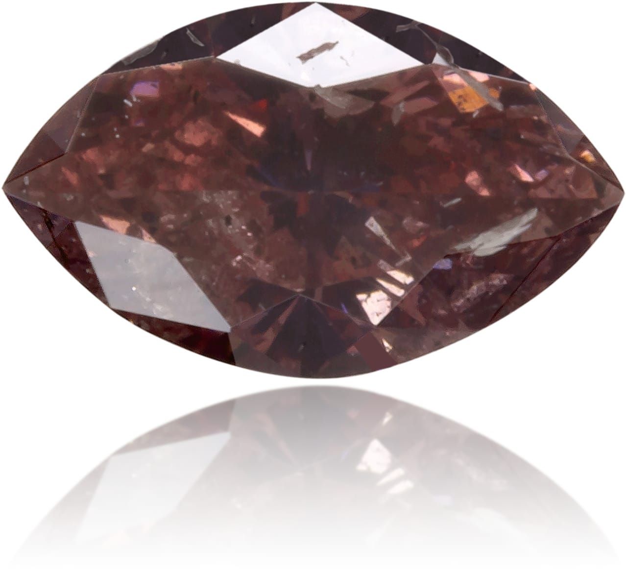 Diament 0.25 ct Fancy Deep Pink/I2