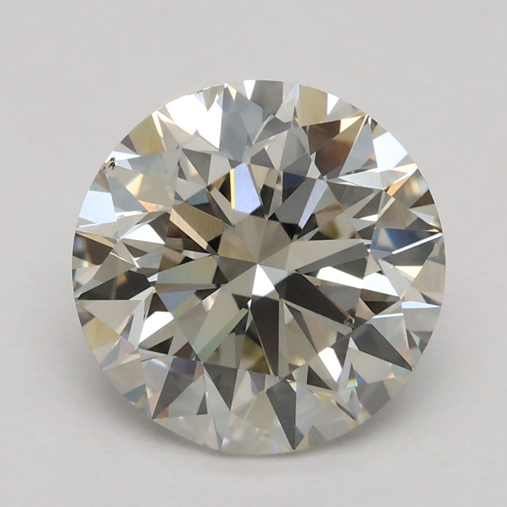 2.70 ct. round Lab Grown Diamond front image