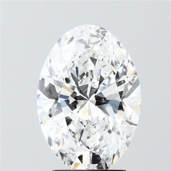 3.04 ct. oval Lab Grown Diamond front image