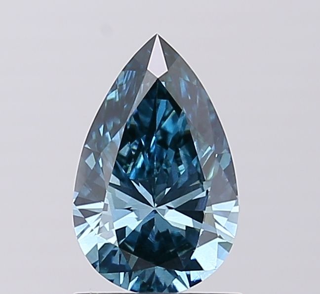 1.03 CT Fancy Vivid Blue PEAR