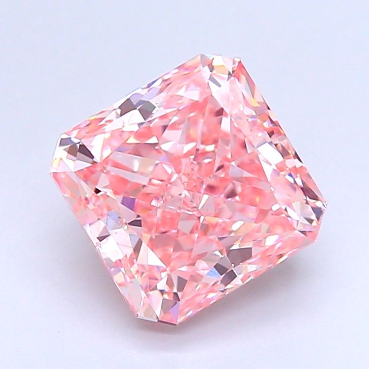 2.57 ct Square Radiant diamond