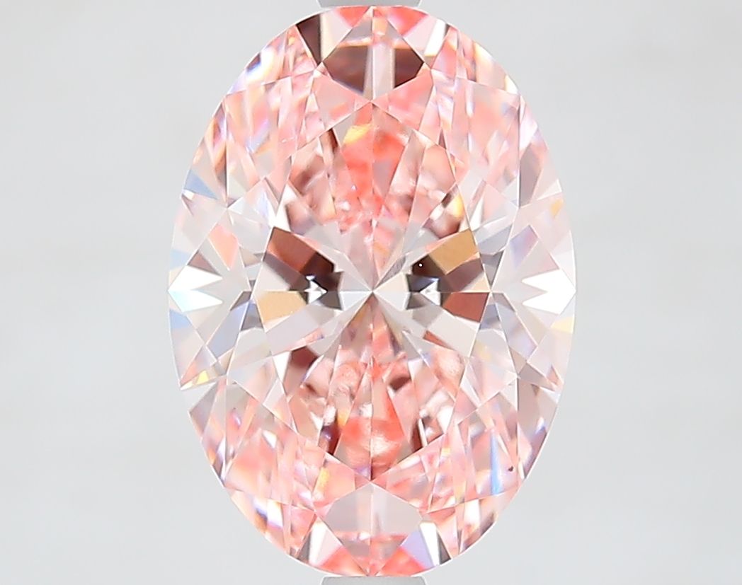 3.50 ct. oval Lab Grown Diamond front image