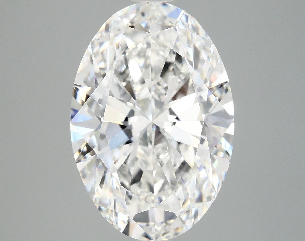 5.08 ct. oval Lab Grown Diamond front image