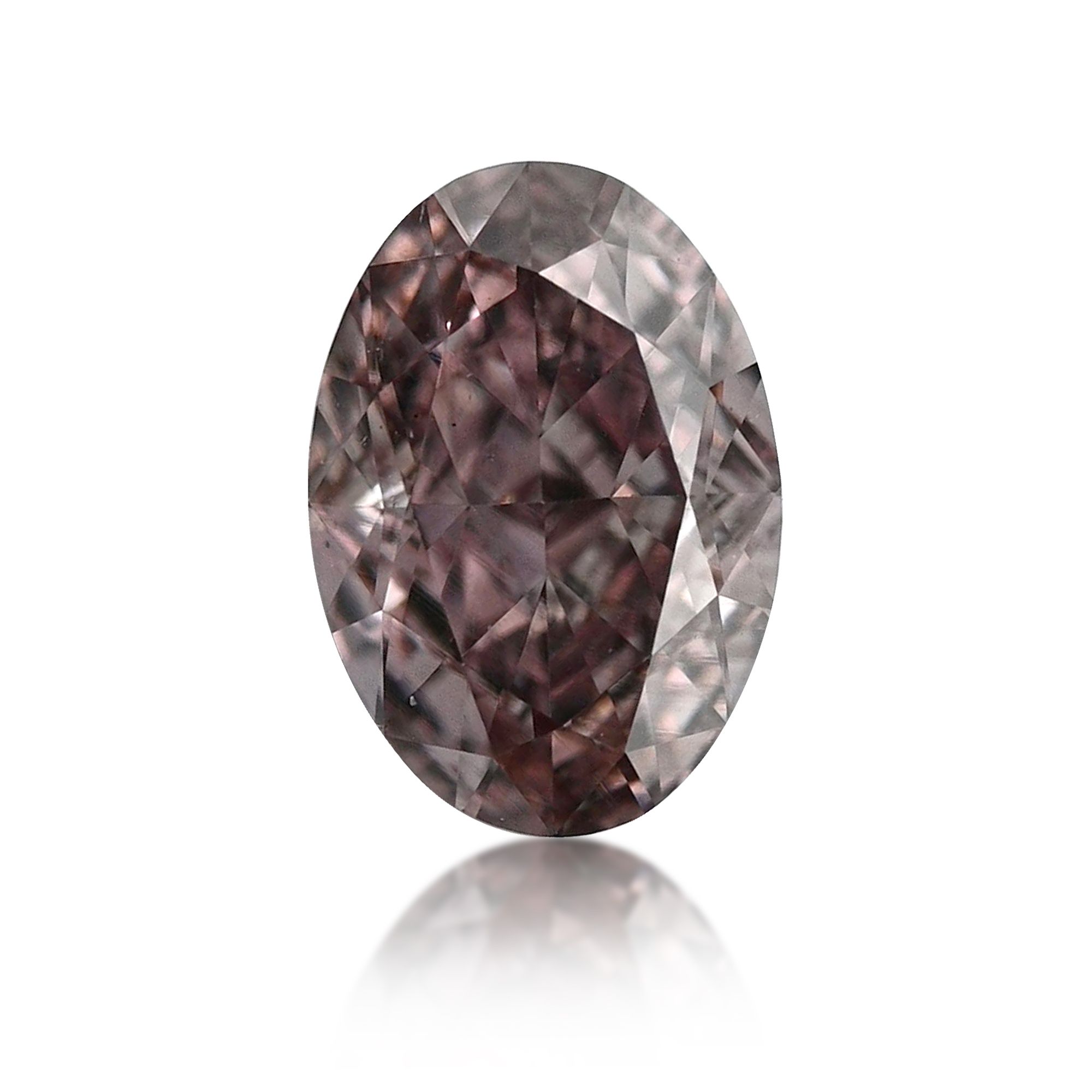 Diament 0.32 ct Fancy Pink Brown/VS2
