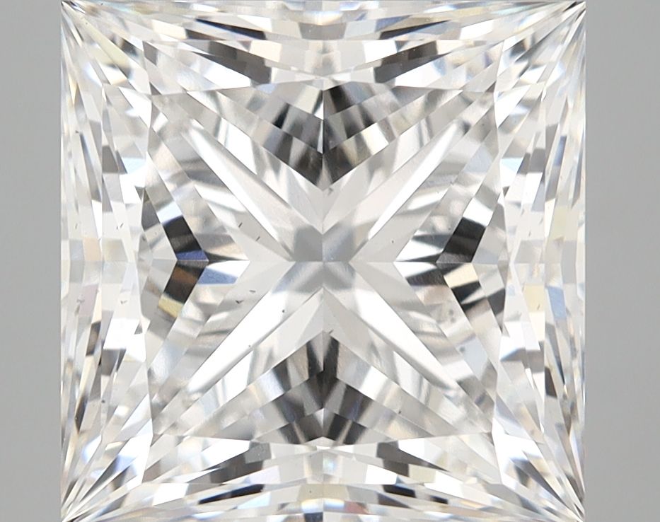 7.14 ct. princess Lab Grown Diamond front image