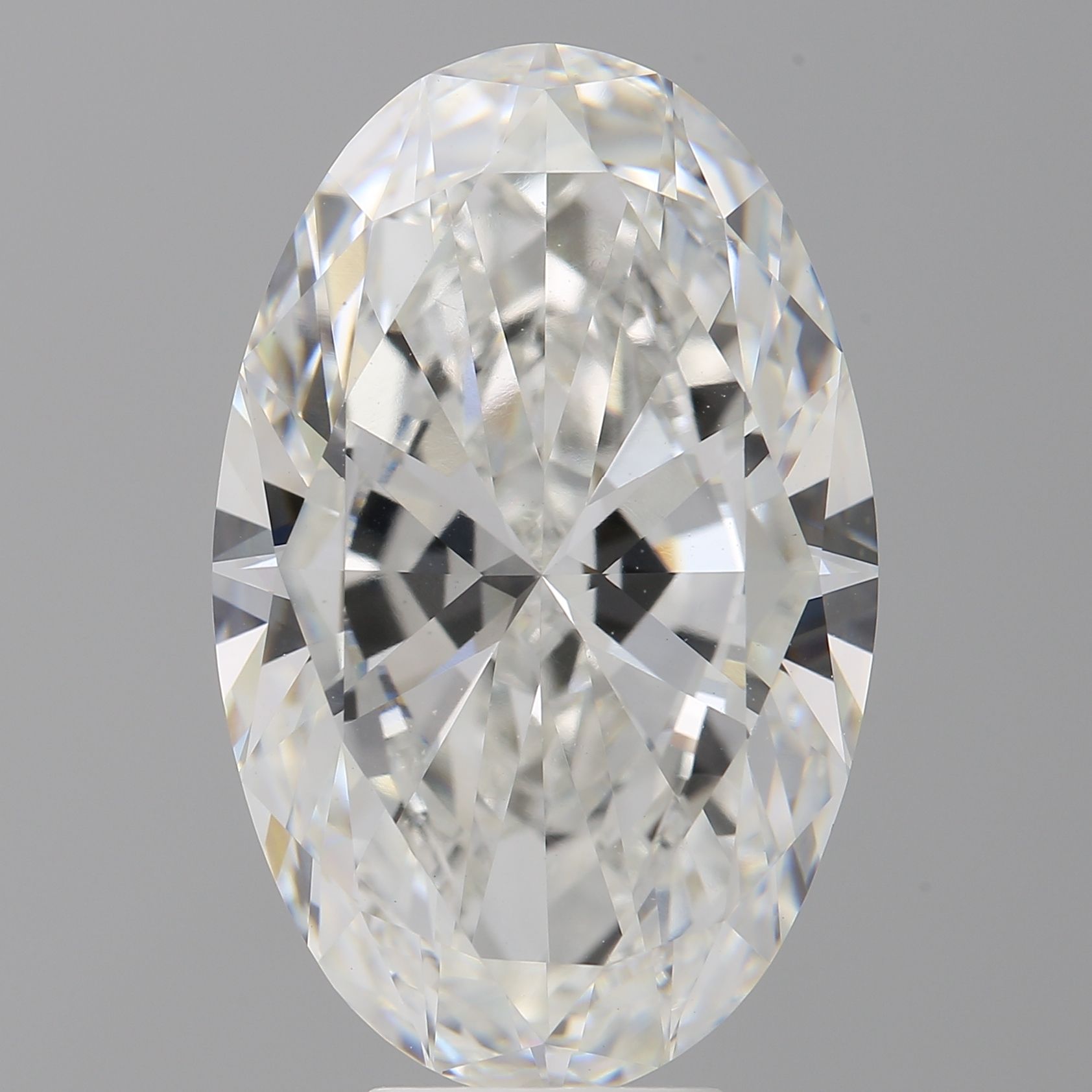 8.05 ct. oval Lab Grown Diamond front image