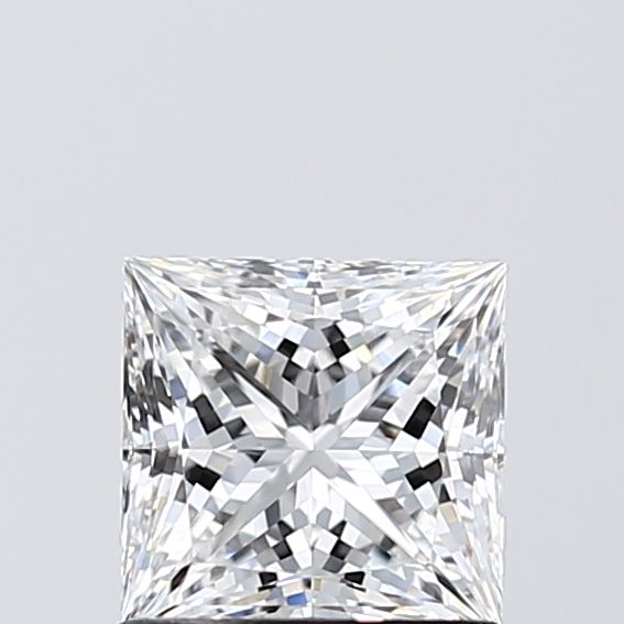 1.1 ct lab-grown Princess Diamond