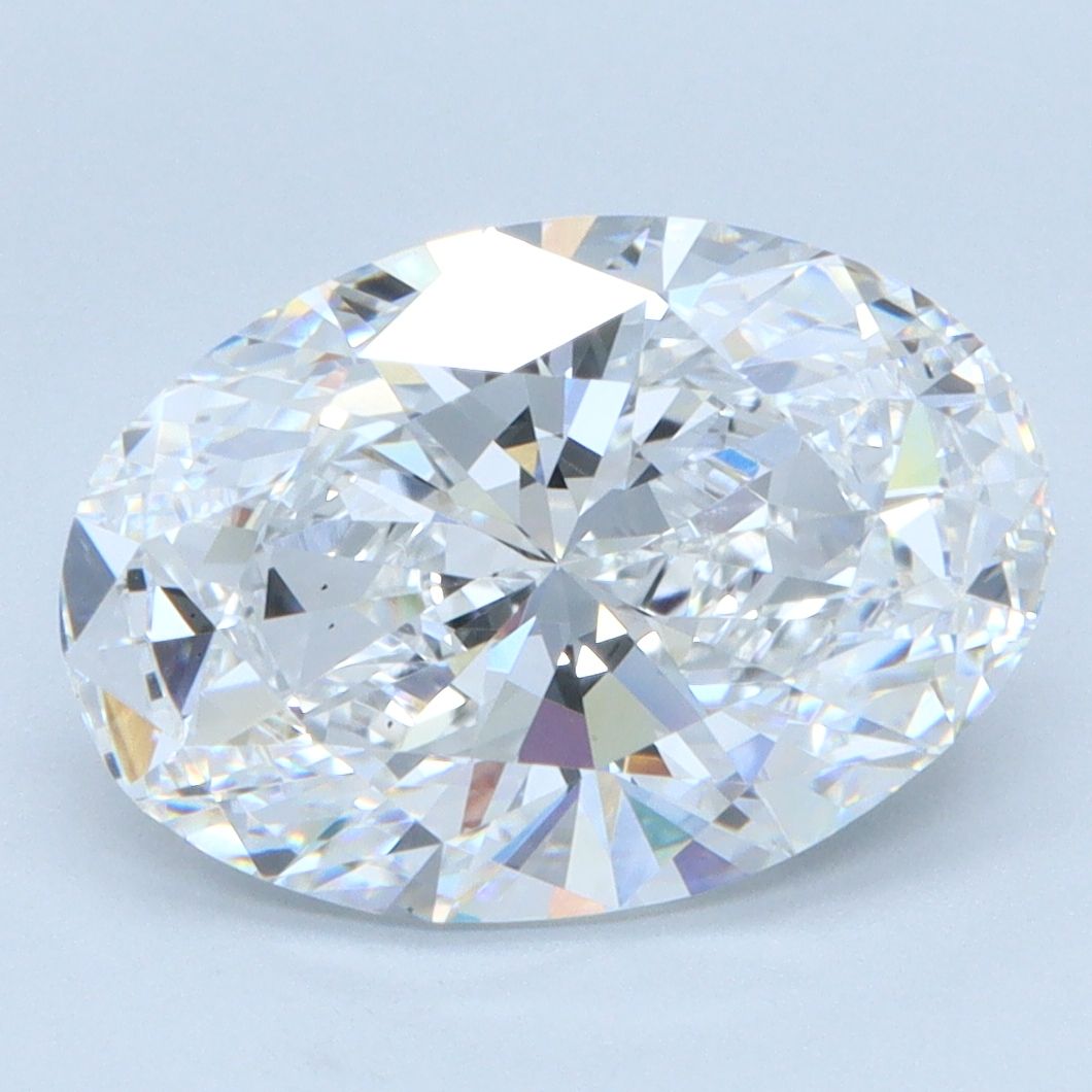 3.21 ct. oval Lab Grown Diamond front image