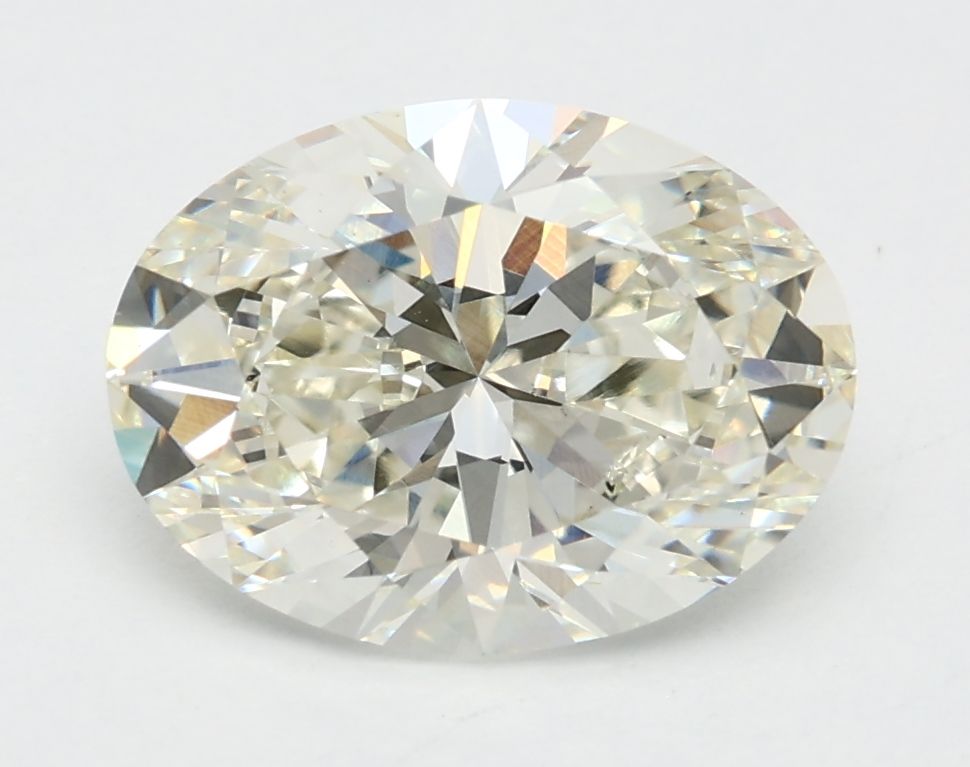 2.01 ct. oval Lab Grown Diamond front image