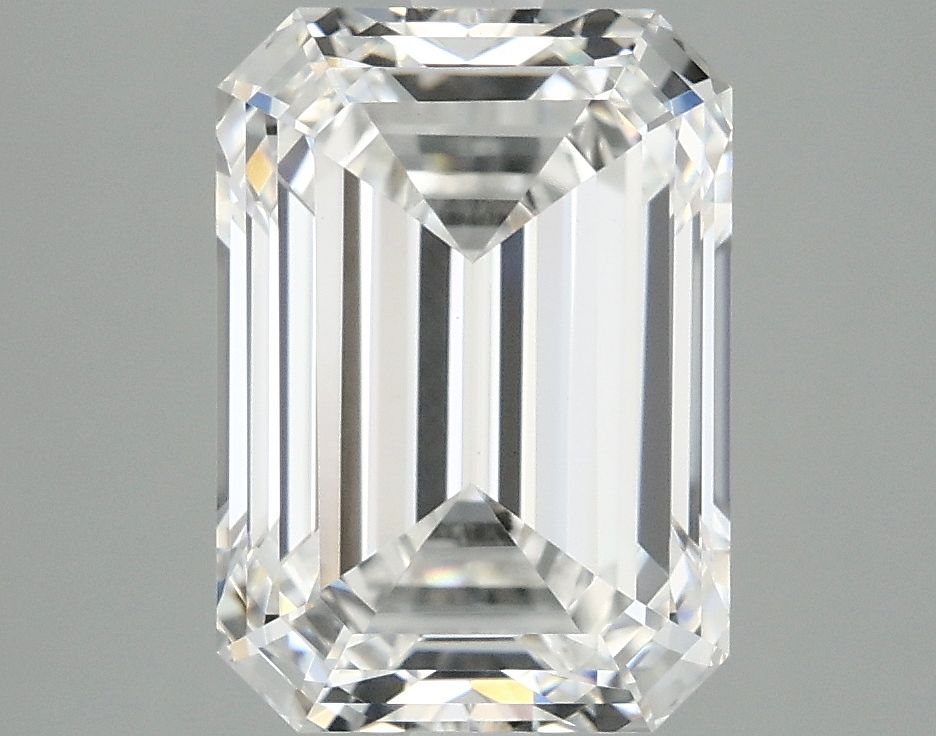 4.10 ct. emerald Lab Grown Diamond front image