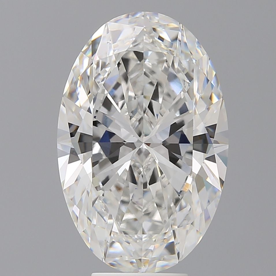 7.10 ct. oval Lab Grown Diamond front image