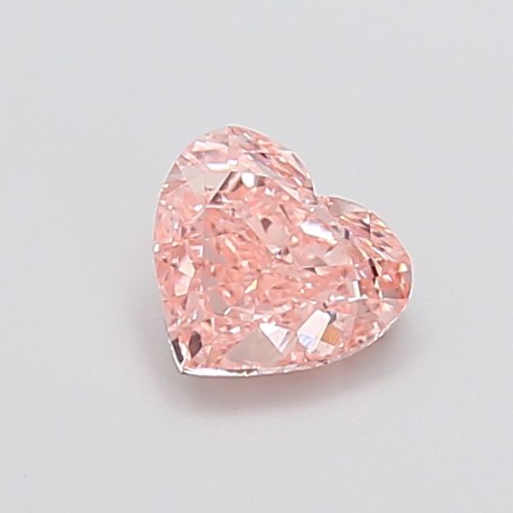 0.92 CT Fancy Intense Pink HEART