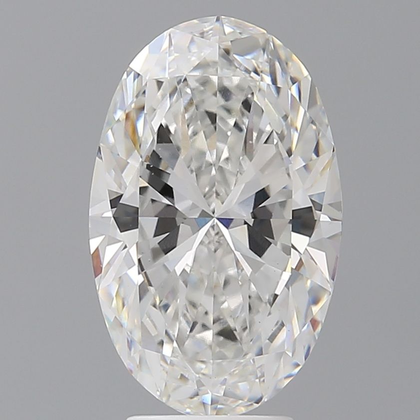 4.58 ct. oval Lab Grown Diamond front image