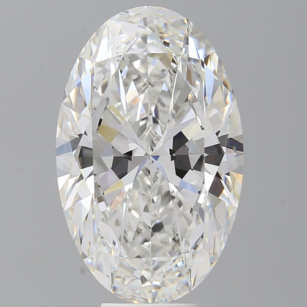 9.08 ct. oval Lab Grown Diamond front image