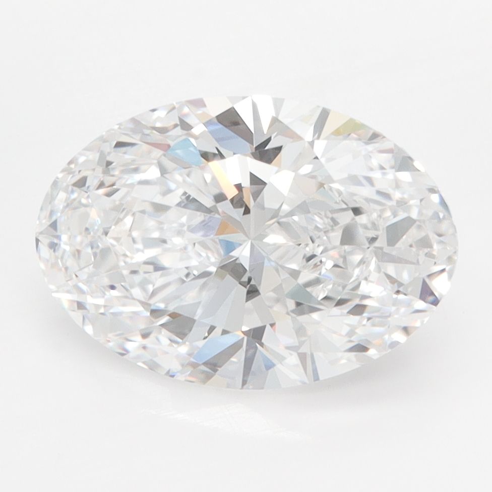 3.00 ct. oval Lab Grown Diamond front image