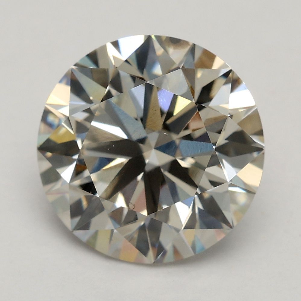 2.87 ct. round Lab Grown Diamond front image
