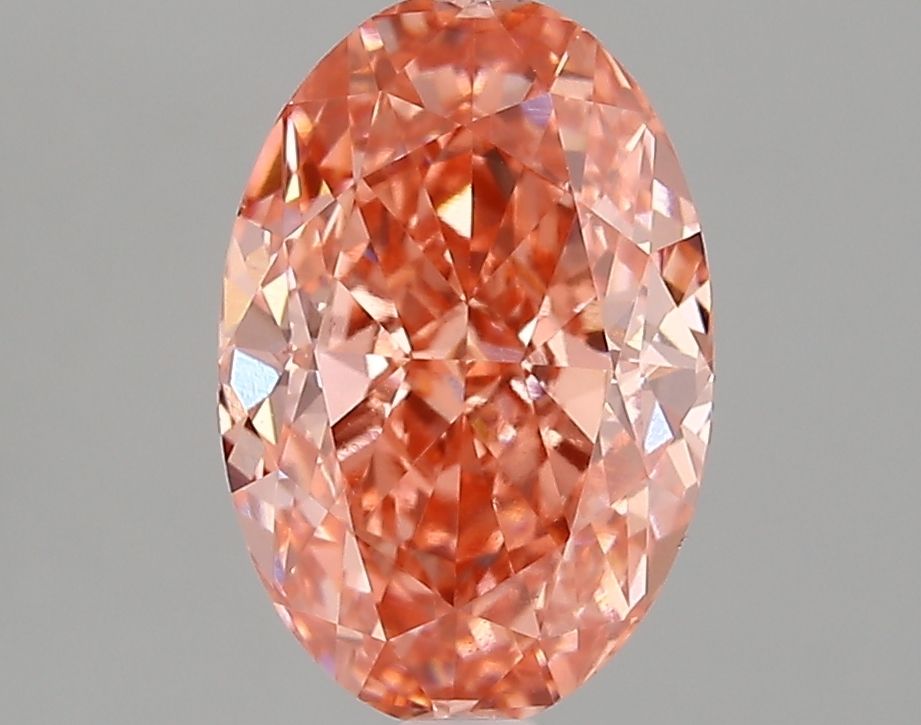 2.84 ct. oval Lab Grown Diamond front image