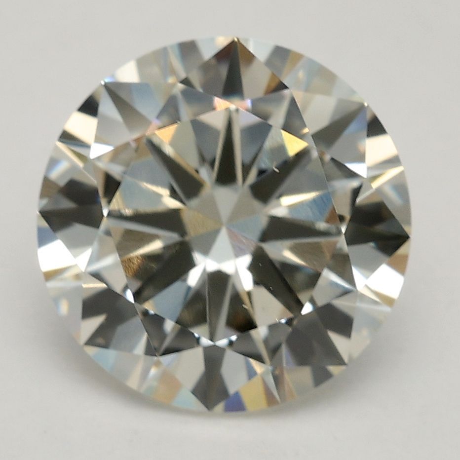 2.70 ct. round Lab Grown Diamond front image