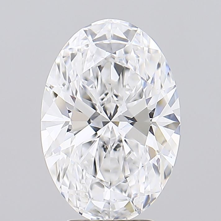 2.78 ct. oval Lab Grown Diamond front image